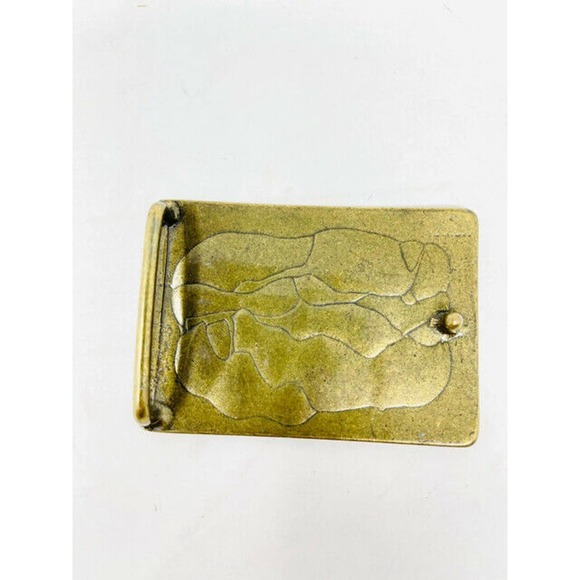 The People of the Labyrinths Brass Belt Buckle - Picture 4 of 6